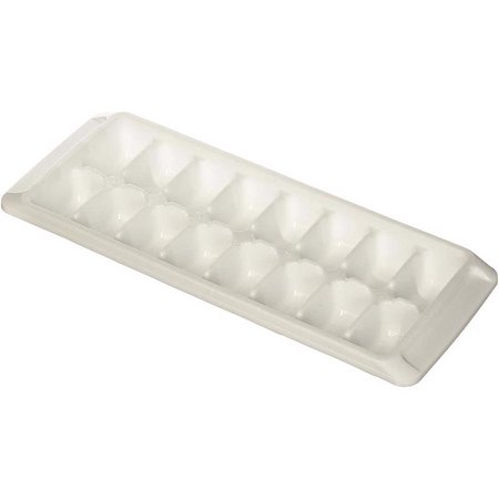 RUBBERMAID 4.79 in. W X 12.55 in. L White Plastic Ice Cube Tray 1998412